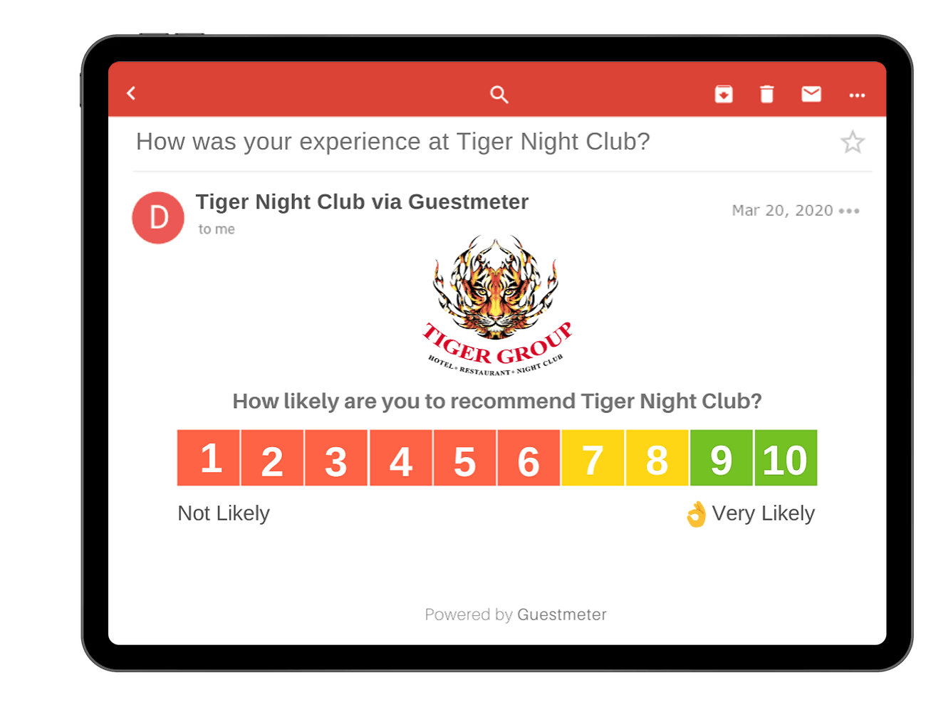 Night Club and Bar Reputation Management - Email Channel